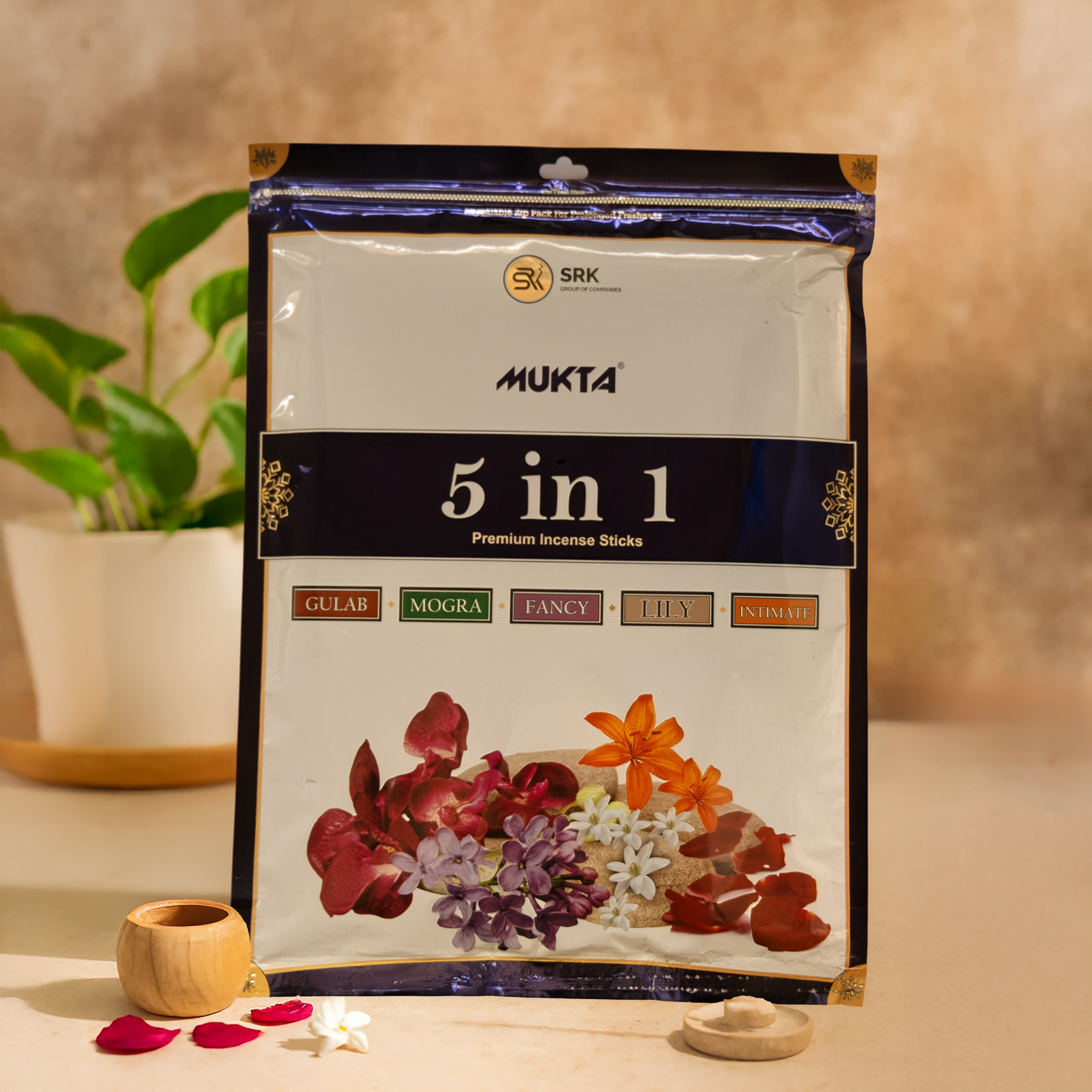 5 In 1 400 Grams Zipper